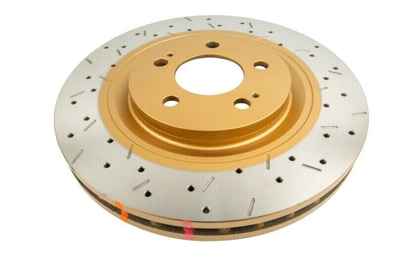 DBA 42355XS 4000XS Drilled/Slotted Brake Rotor for 2005-11 Lotus Elise/Exige