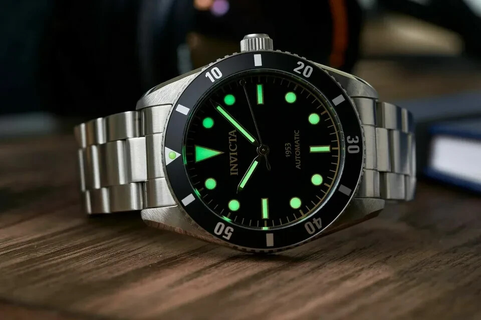 RARE NEW Invicta Men's 40mm 1953 PRO DIVER AUTOMATIC NH35A BLACK