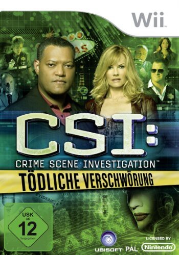 Wii Csi Crime Scene Investigation TöDliche VerschwöRung / Fatal Conspiracy De Mi-image