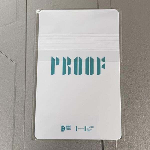 BTS Proof Collector's Edition JPFC POB Official Random Photo