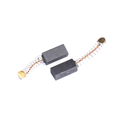 Aexit 10 Pairs Electric Motor Carbon Brushes | 15mm X 10mm X 5mm Size For Power Tools & Fan Motors | Replacement Brush Set