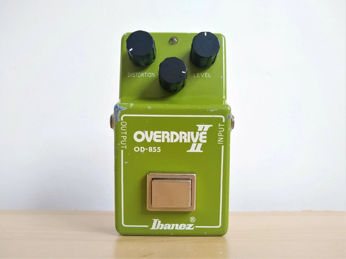 Ibanez Overdrive II OD 855 OD855 Vintage Guitar Pedal Made in Early 80s Japan