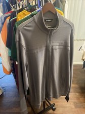 Pierre Cardin Grey Men  s Full Zip Sweatshirt Size XL NWT