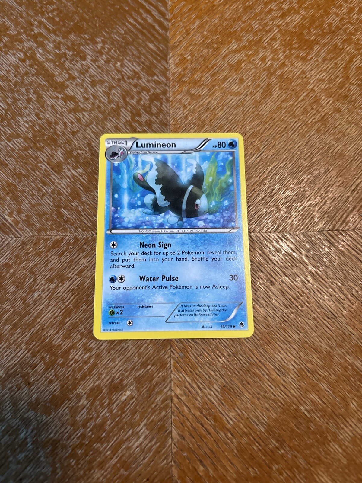 Lumineon 19/119 XY-Phantom Forces Regular NM