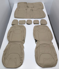 For Jeep Cherokee Latitude 2019-2022 Parchment Leather Seat Covers Kr243 For Jeep Cherokee Latitude 2019-2022 Parchment Leather Seat Covers Kr243