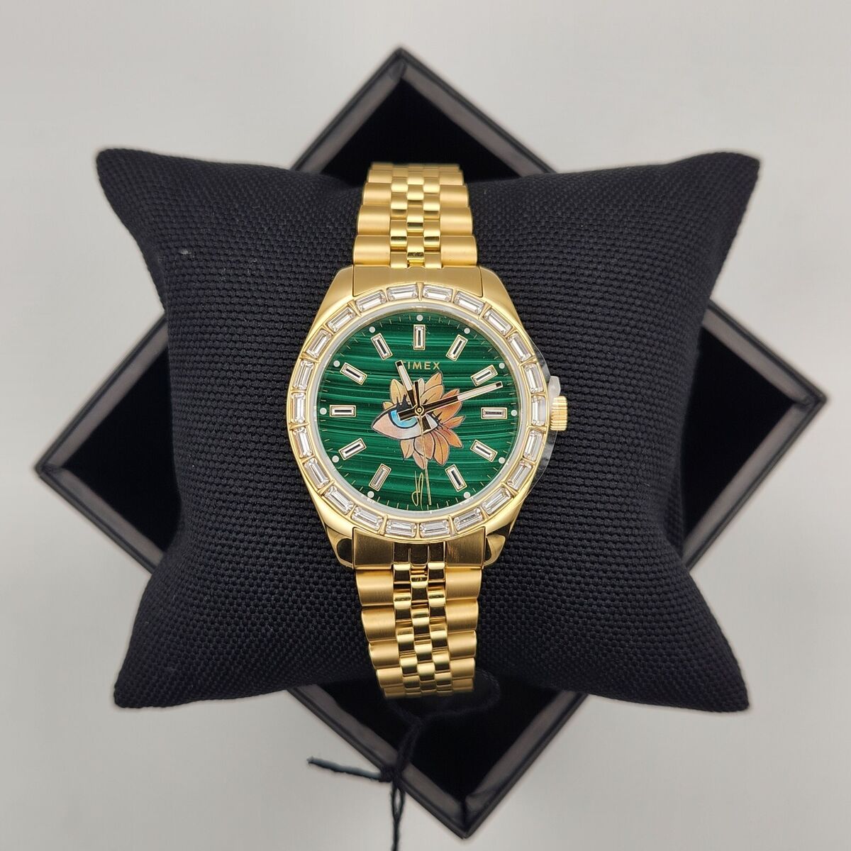 Timex X Jacquie Aiche Legacy Malachite Tribe Eye Flower Timex X Jacquie Aiche Legacy Malachite Tribe Eye Flower