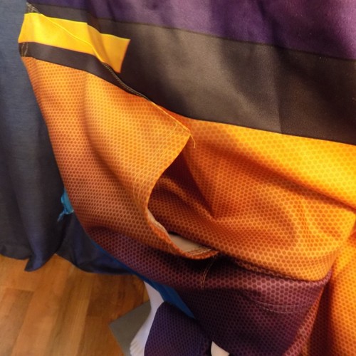 Los Angeles Lakers-themed hockey jersey XXL Hoodie Sweater Cotton/Poly - Picture 4 of 10