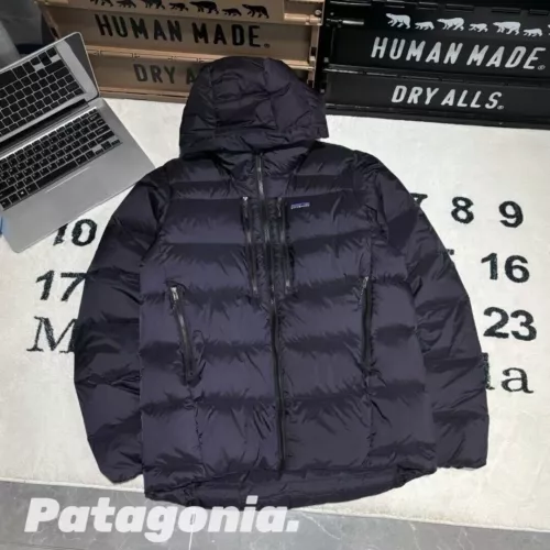 Piumino d'anatra invernale caldo moda nuovo Patagonia uomo Fitz Roy con cappello cappotto esterno* - Foto 8 di 12