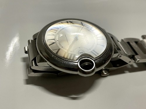 CARTIER BALLON BLEU UX3001 42MM SILVER DIAL MEN'S AUTOMATIC BRACELET WATCH - Picture 14 of 16