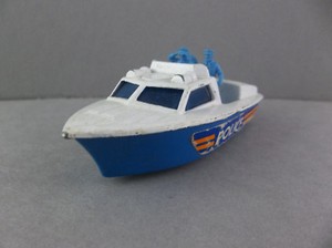 matchbox police boat