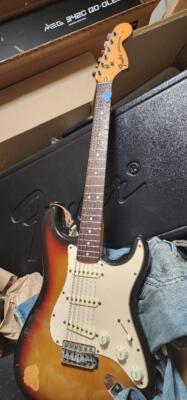 fender アメプロ storatocaster Late 90s Fender Stratocaster Sunburst Crafted in Japan w