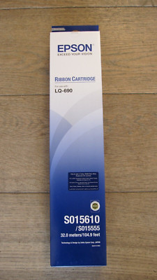 EPSON LQ-690 FARBBANDKASSETTE - P/N S015610 / S015555 - £10,00 + MwSt.