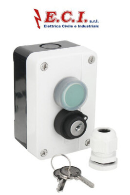 Waterproof Internal External Switch with Key Protection