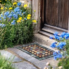 Nicoman Elegant Tile Mat Barrier Doormat Eco-Friendly Indoor/Outdoor Door Mat