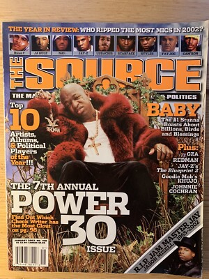 The Source Magazine January 2003
