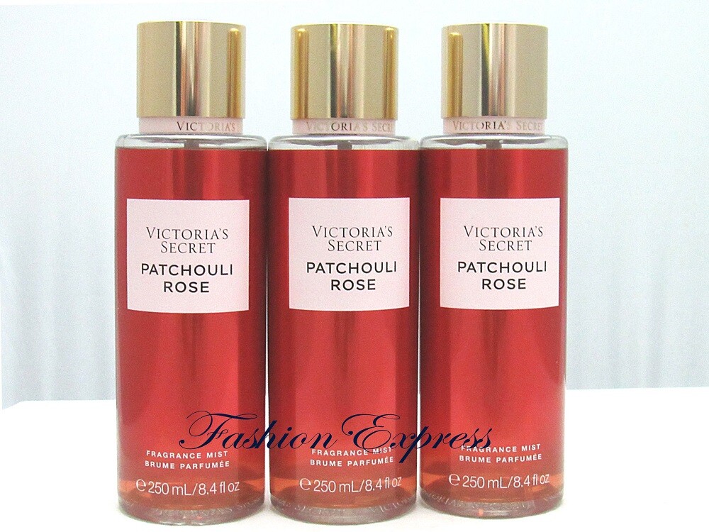 VICTORIA'S SECRET PATCHOULI ROSE FRAGRANCE BODY MIST SPRAY OZ