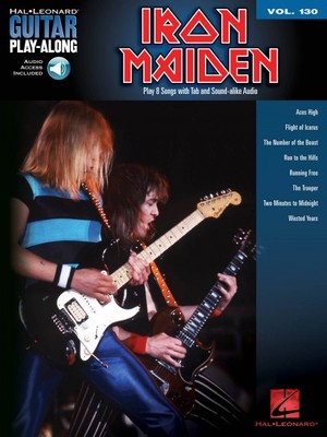 Iron Maiden Sheet Music Guitar Play-Along Book Audio Online NEW 000701742