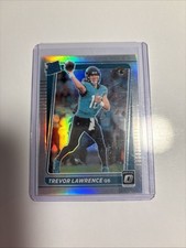 2021 Panini Donruss Optic - Rated Rookie Holo Prizm #201 Trevor Lawrence (RC)