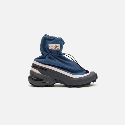 Salomon x Maison Margiela MM6 Cross Mid Bering Sea/English Rose/Magnet Sz 8.5