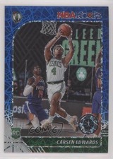 2019 NBA Hoops Premium Stock Blue Lazer Prizm 78/99 Carsen Edwards Rookie RC w8t
