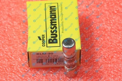 10PCS NEW 20   600V ac Fast-acting Supplemental Fuses KLM-20 *tm