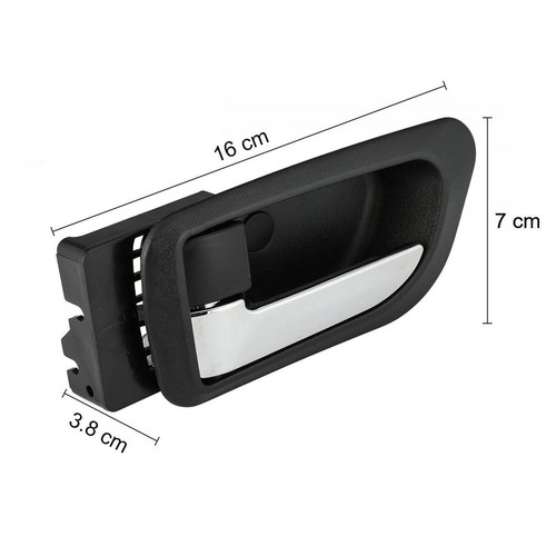 Inner Door Handle Door Handle 16.3 X 7cm Black Front Left New 6105100-K80 - Picture 7 of 12