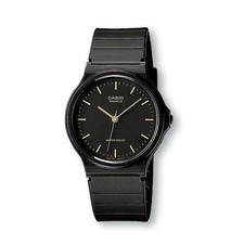 CASIO MQ-24-1E Men's Resin Band Casual Black Dial Analog Watch