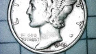1943-S Mercury Dime - Exact Coin Photographed