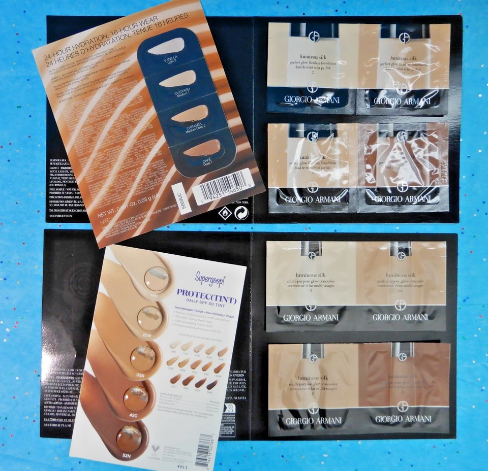 15x Foundation & Concealer Sample Lot ~ haus labs armani nars ysl gucci dior - Image 4 of 4