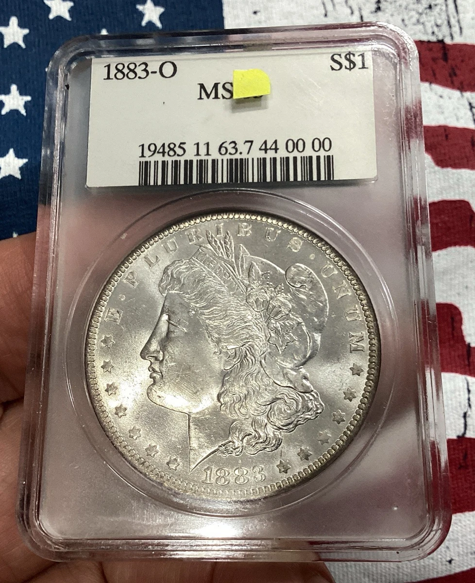 New Orleans Silver 1883 Year Morgan US Dollars (1878-1921) for