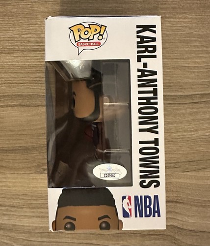 Karl Anthony Towns Autographed Signed Funko Pop JSA COA #39 NBA Timberwolves KAT - Picture 3 of 6