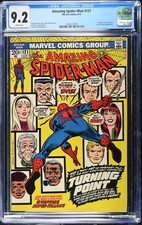 Amazing Spider-Man #121 CGC NM- 9.2 White Pages Death of Gwen Stacy! Marvel 1973
