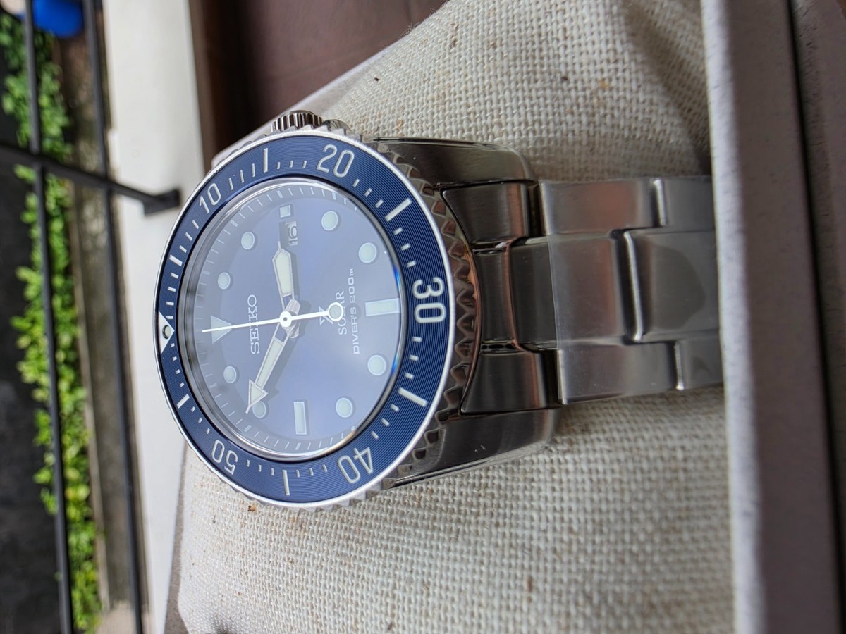 Seiko Solar Blue Men's Watch - SNE585 for sale online | eBay