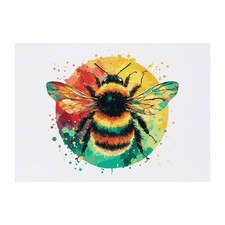 'Colourful Bumblebee' Temporary Tattoos / Transfers TO00073935 