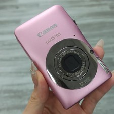 90 New Canon IXUS 105 Compact Digital Camera 12.1MP Pink 4X Zoom English