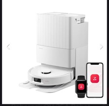 Roborock QREVO QV35A Robot Vacuum and Mop Self Emptying White NEW SEALED BOX