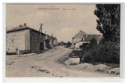 55 DOMBASLE EN ARGONNE RUE DE LA GARE