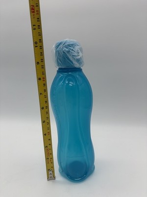 Tupperware Eco Bottle 750ml Blue Reusable Water Bottle New