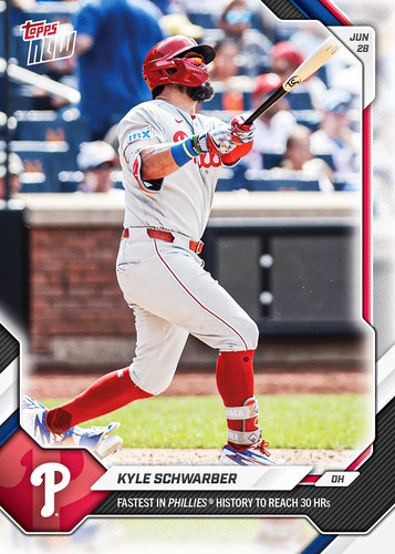 2026 Topps Now 390 Kyle Schwarber