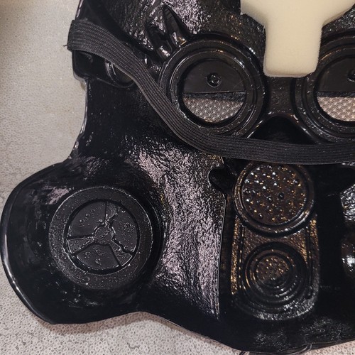 Mutated Mouse Halloween Costume Mask, Red Light Up Eyes! Steam punk Apocalyptic - Picture 13 of 17