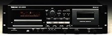TASCAM CD-A500 CD Player Cassette Deck Used Stereo Audio Recorder