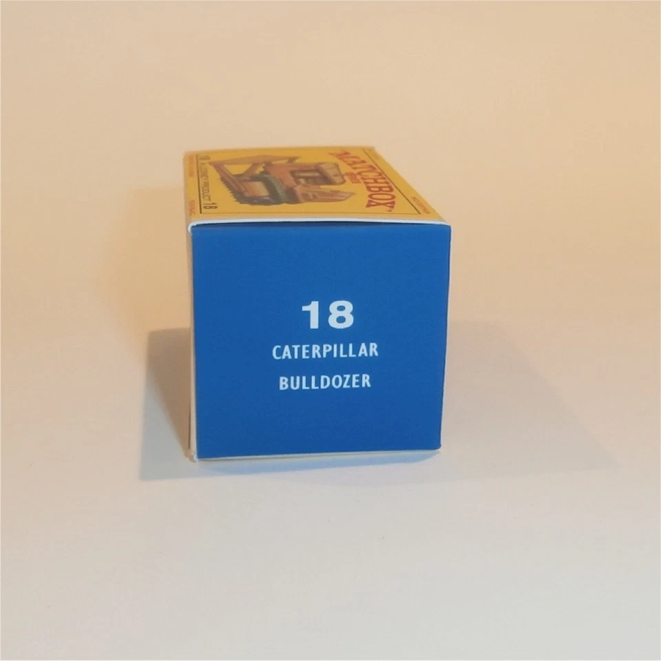 Matchbox Lesney 18d Caterpillar Bulldozer E Style Repro Box - Image 3 of 4