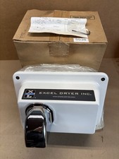 EXCEL Dryer R76-IW Sensor Activated Recessed Hand Dryer 110/120 Discontinued NOS