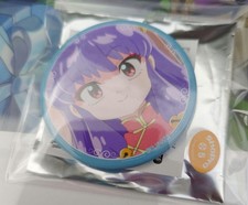 Ranma 1/2 Trading Can Badge Shampoo
