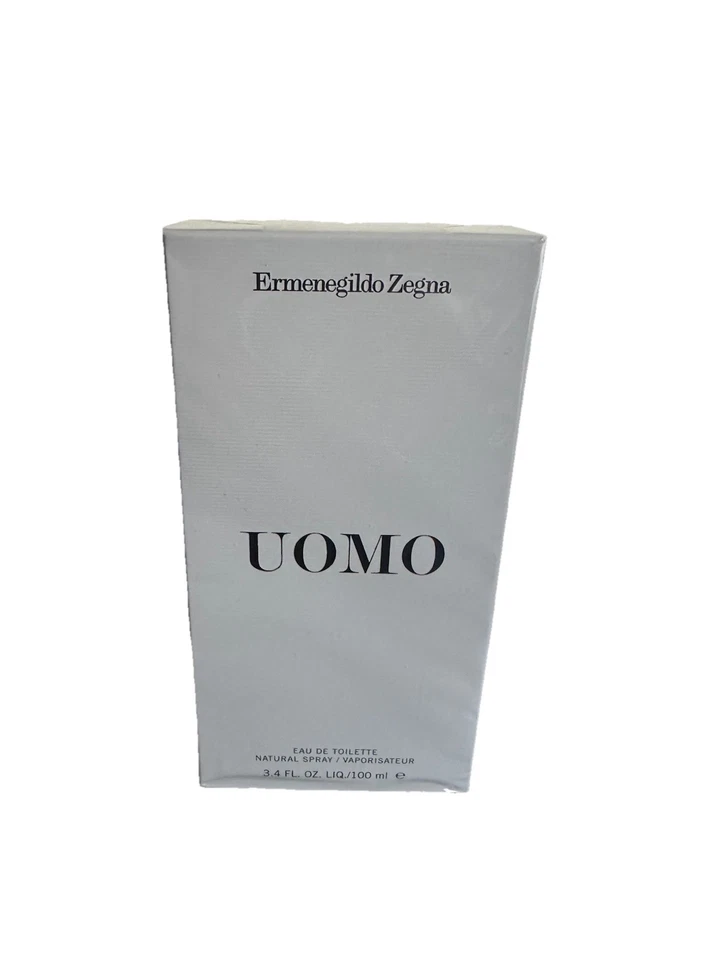 Ermenegildo Zegna UOMO 3,4 OZ eau de parfum spray colonia para hombres caja sellada raro nuevo Foto 2 de 4
