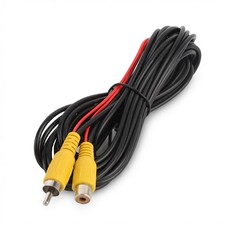6M Backup Camera Video Extension Cable Detection Wire Car Reverse Rear Supply