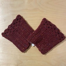 Handmade Crochet Boot Toppers OX 