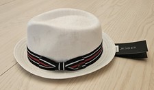EPOCH S/M White Fedora Style F2261 BRAND NEW W/ Tags  FREE SHIPPING 