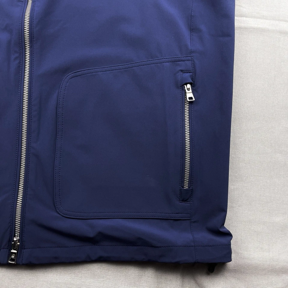 Peter Millar Crown Crafted Performance Full zip Jacket Navy XL $275 - Image 3 of 4