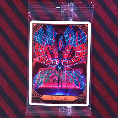 Hazbin Hotel Trading Card VOX DEI Promo Foil PR-22 NEW SEALED | eBay